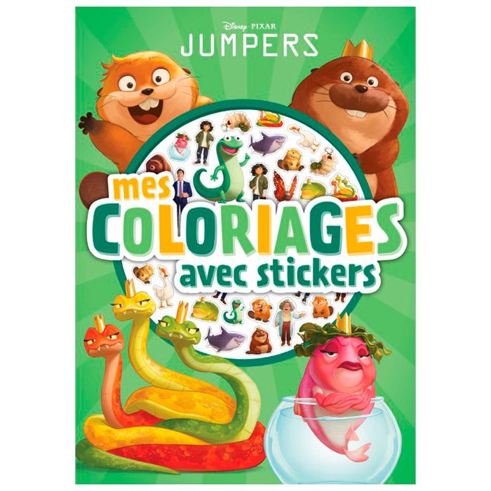 JUMPERS DISNEY COLORIAGES AVEC STICKERS