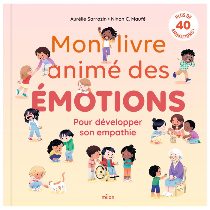 MON LIVRE ANIME DES EMOTIONS ET EMPATHIE