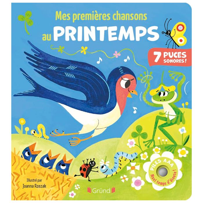 MES PREMIERES CHANSONS AU PRINTEMPS