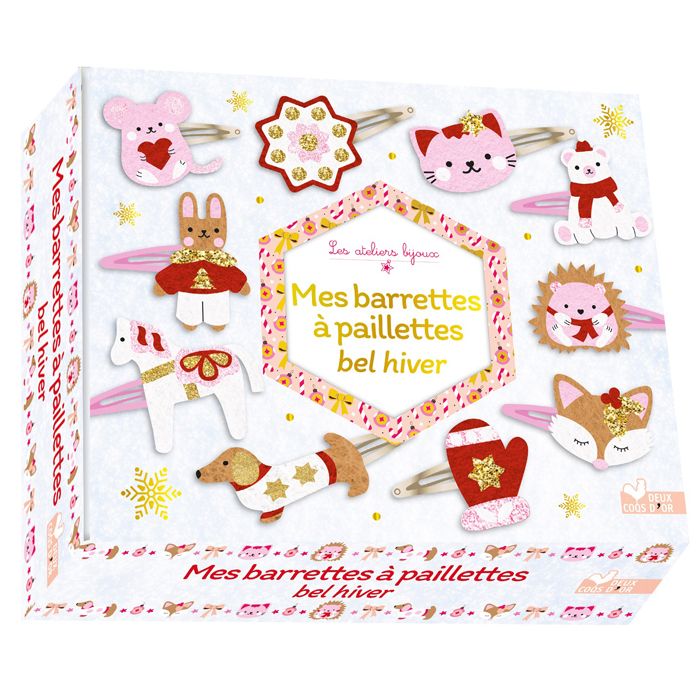 COFFRET BARRETTES PAILLETT HIVE<11215460