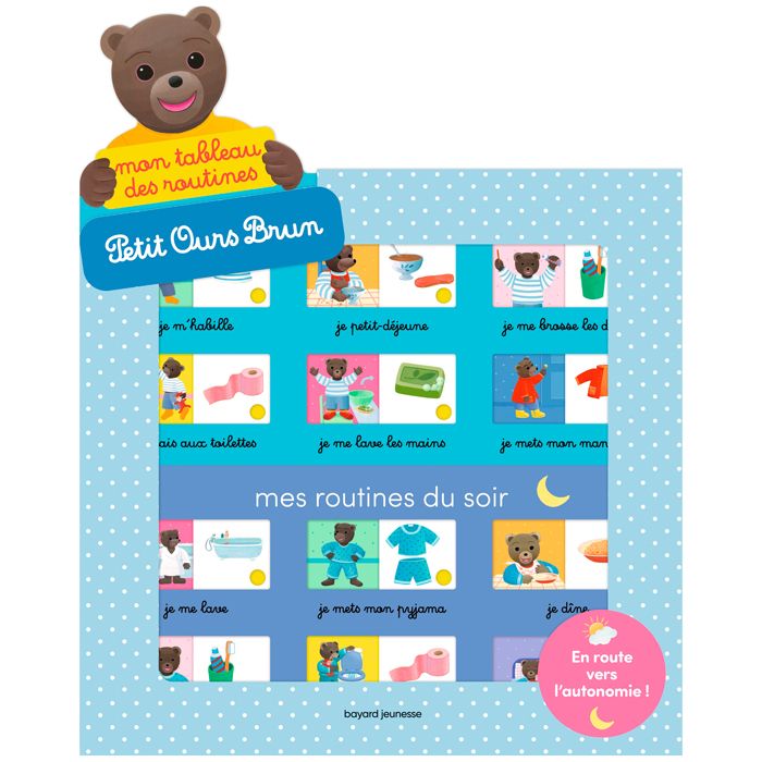 MON TABLEAU DES ROUTINES PETIT OURS BRUN