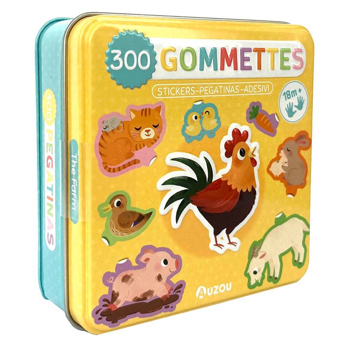 300 GOMMETTES METAL FERME <11217240