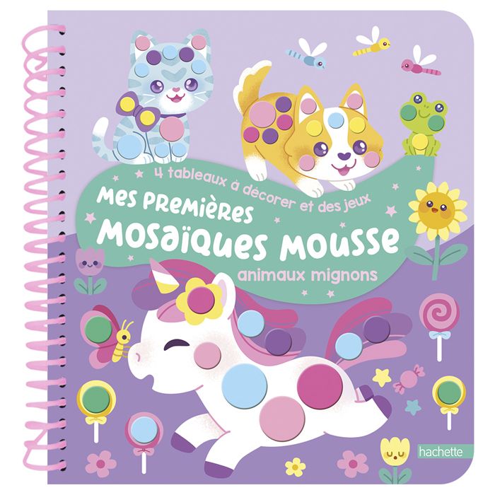 MERS 1ERES MOSAIQUES MOUSSE ANIMAUX