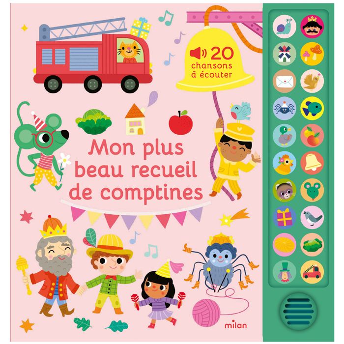 PLUS BEAU RECUEIL DE COMPTINES <11200260