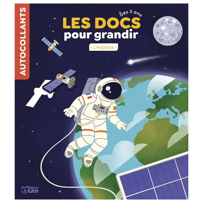 L ESPACE LES DOCS PR GRANDIR AUTOCOLLANT