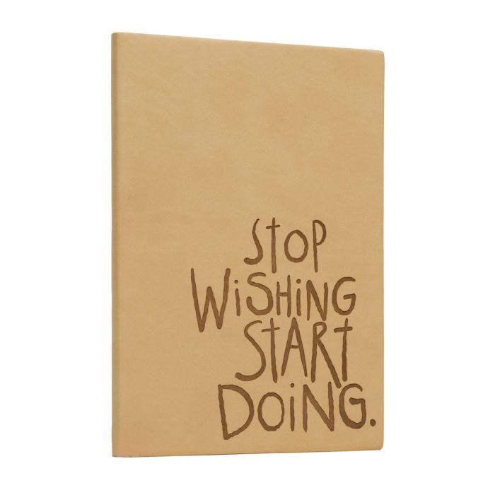 CARNET DE NOTE STOP WISHING