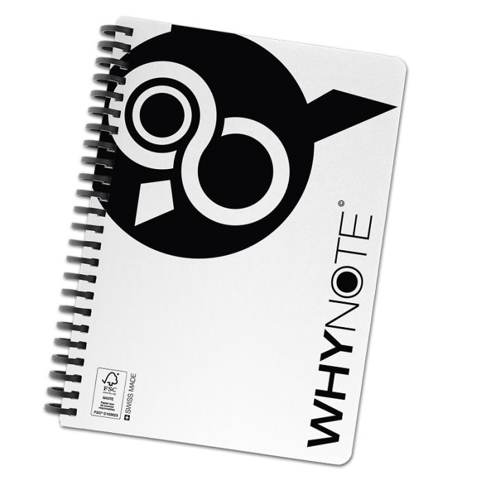 WhyNote Book A5 - Blanc