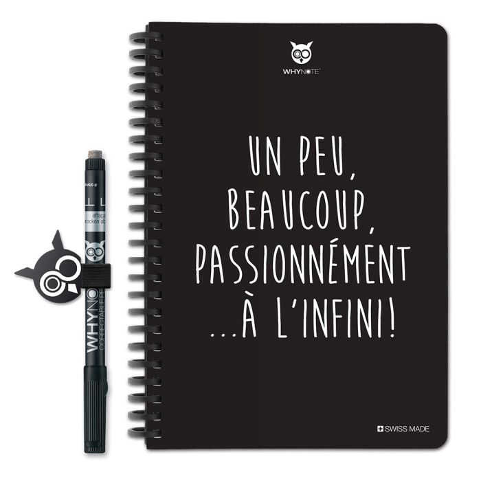 WhyNote Book A5 - Un peu, bcp…