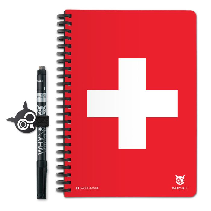 WhyNote Book A5 - Suisse