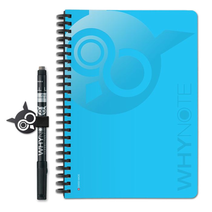 WhyNote Book A5 - Bleu