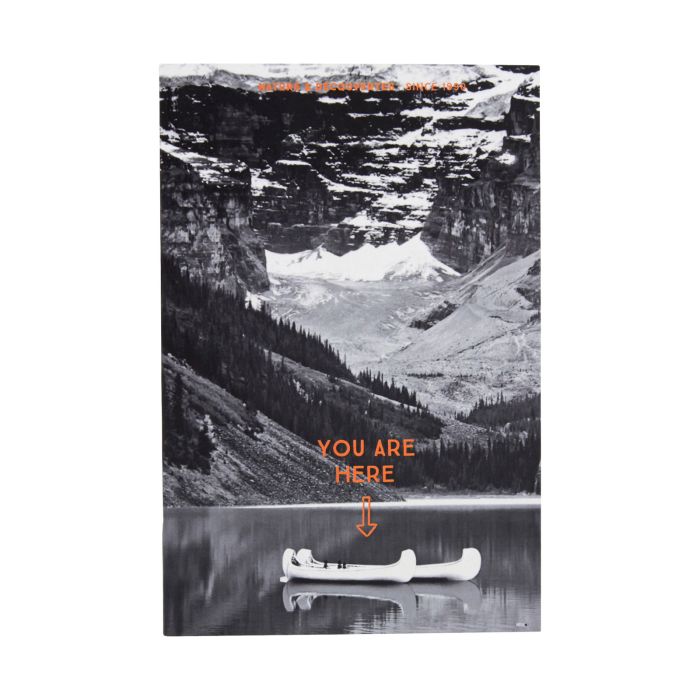 CARNET A5 CANOE YOU ARE HERE