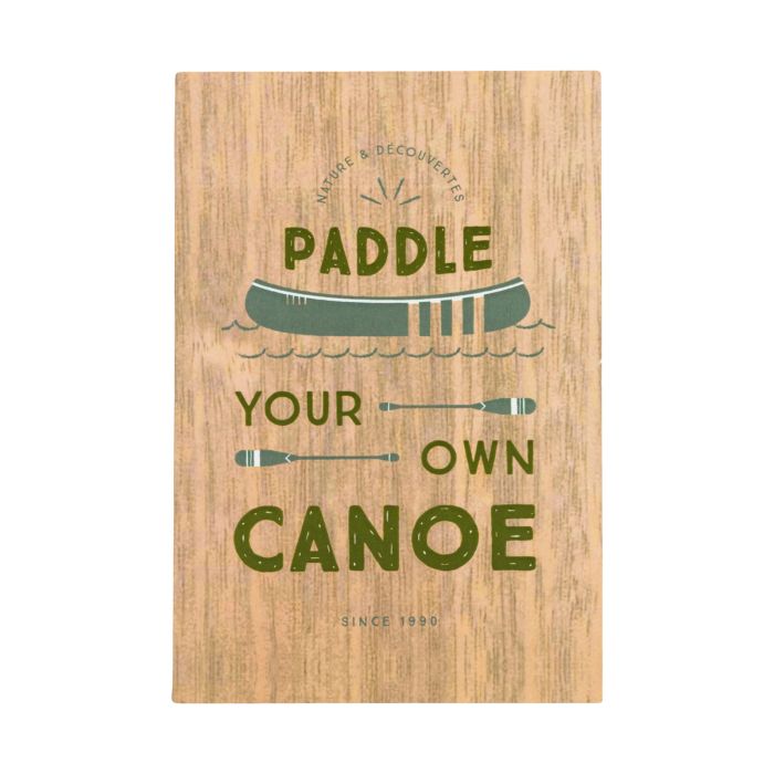 CARNET A6 PADDLE YOUR OWN CANOE