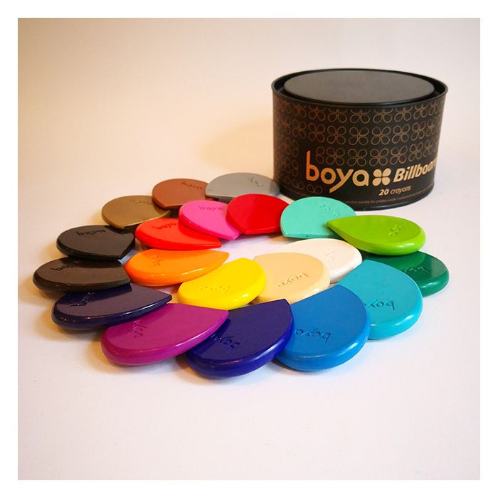 Billboard 20 - Set of 20 Boya pastels, holds every color
