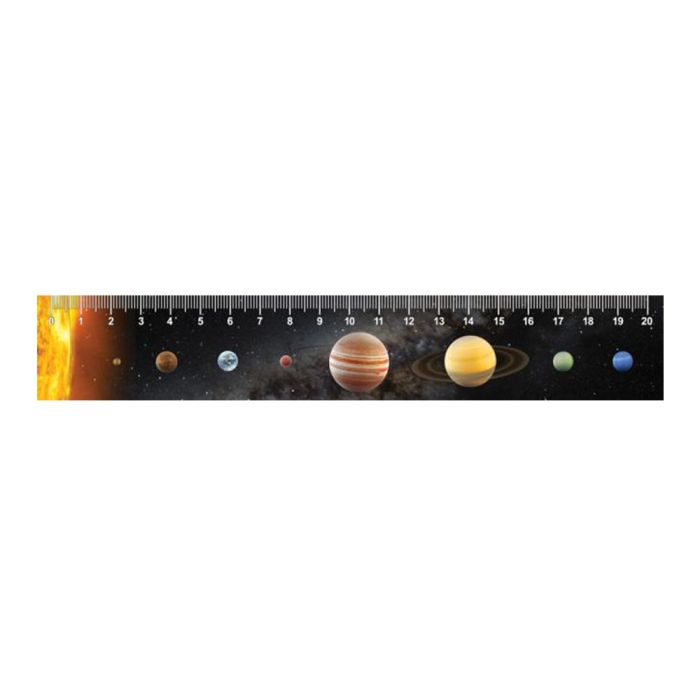 REGLE PLANETES DU SYSTEME SOLAIRE 20cm