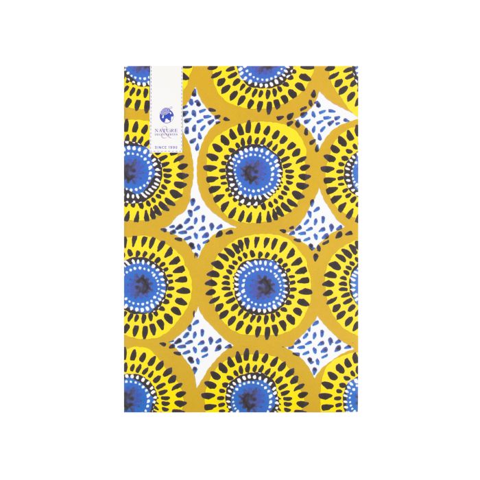 CARNET A6 TANGANYIKA JAUNE