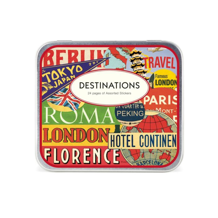 SET STICKERS DESTINATIONS