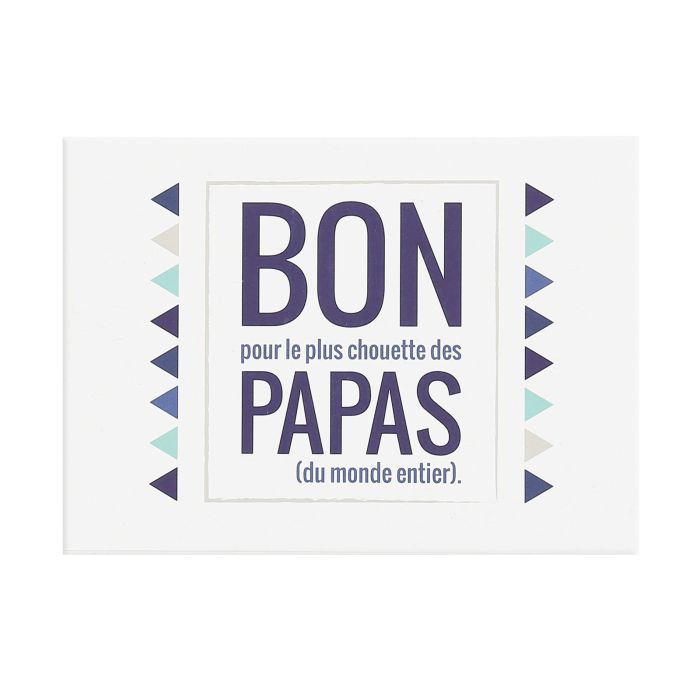 CARTE BON PAPA - PRAMAX PAPETERIE