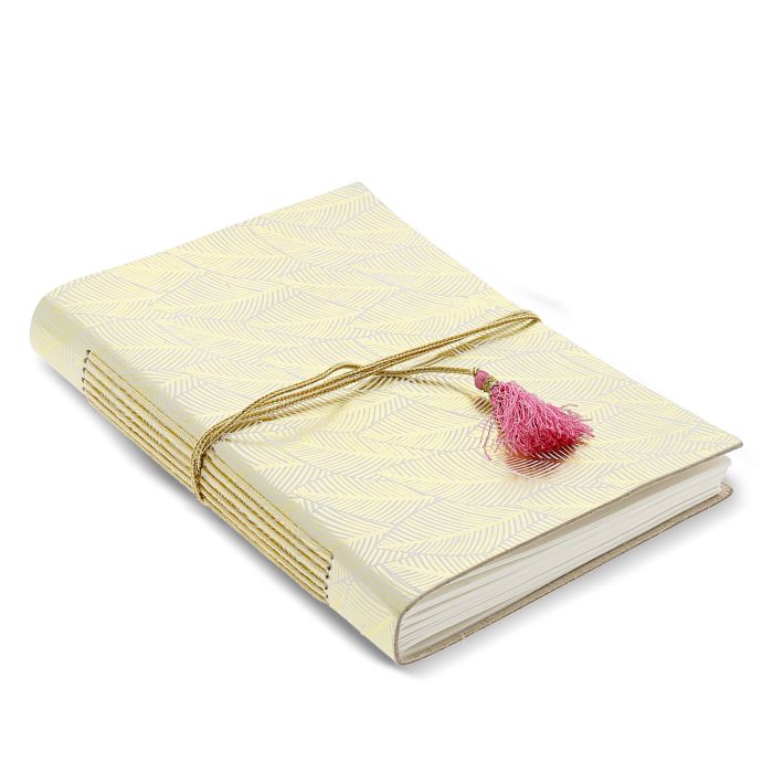 CARNET CUIR DORE 23 x 15,5cm
