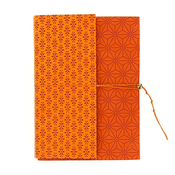 CARNET ZIGZAG ORANGE