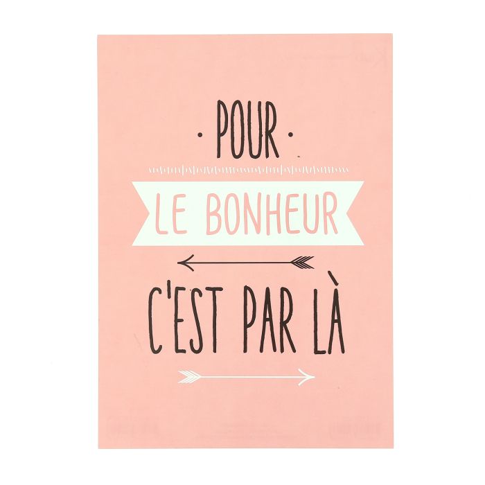 CARTE POUR LE BONHEUR C EST PAR LA