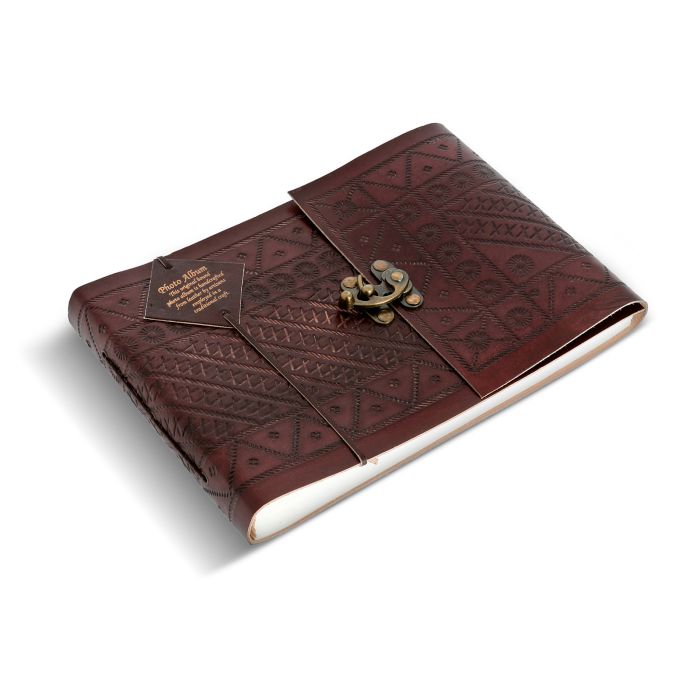 ALBUM PHOTO CUIR LOCK