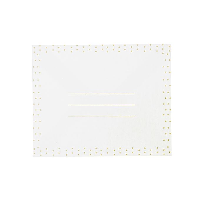 ENVELOPPE BLANCHE - 10,2 X 12,7 CM