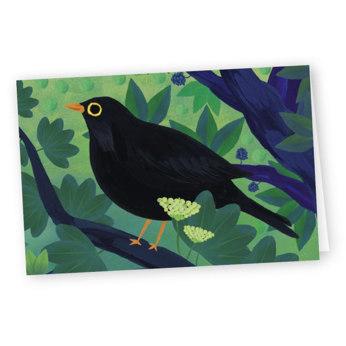 CARTE MERLE NOIR