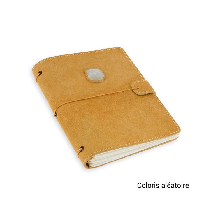 ASST CARNET NUBUCK RECHARGEABLE ET AGATE