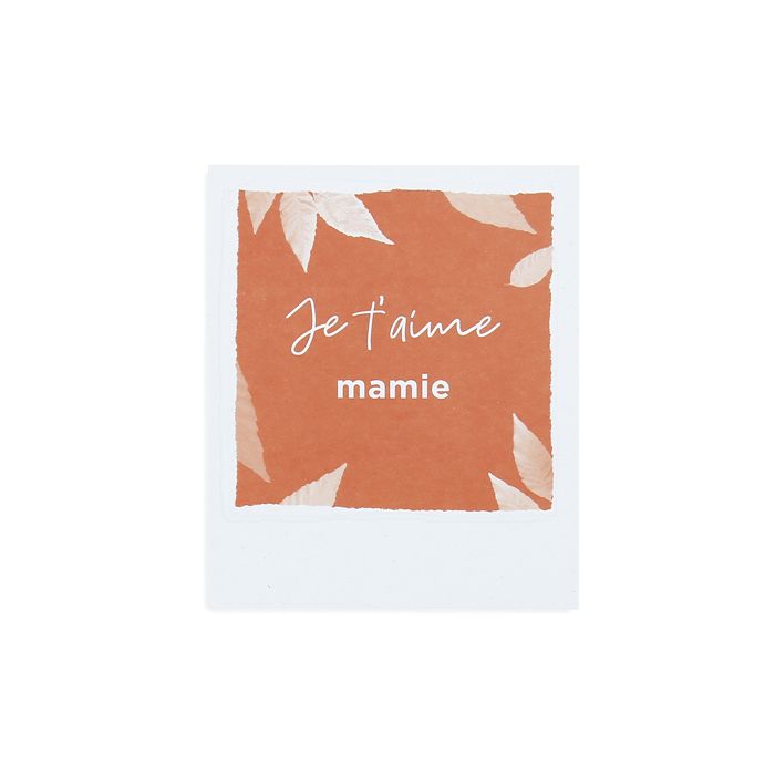 CARTE JE TAIME MAMIE