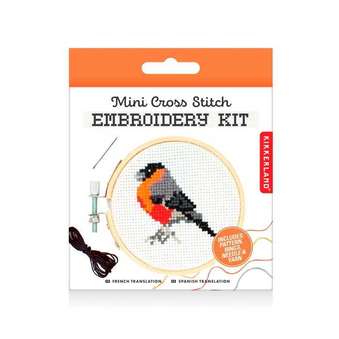 KIT MINI BRODERIE OISEAUX