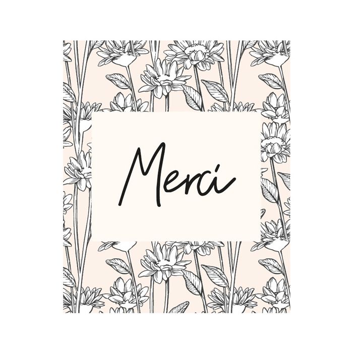 CARTE MERCI