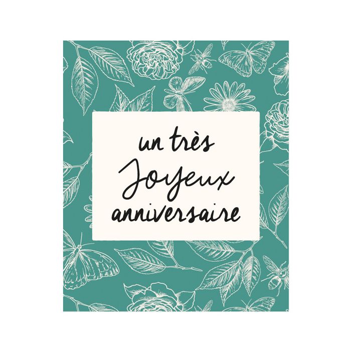 CARTE UN TRES JOYEUX ANNIVERSAIRE