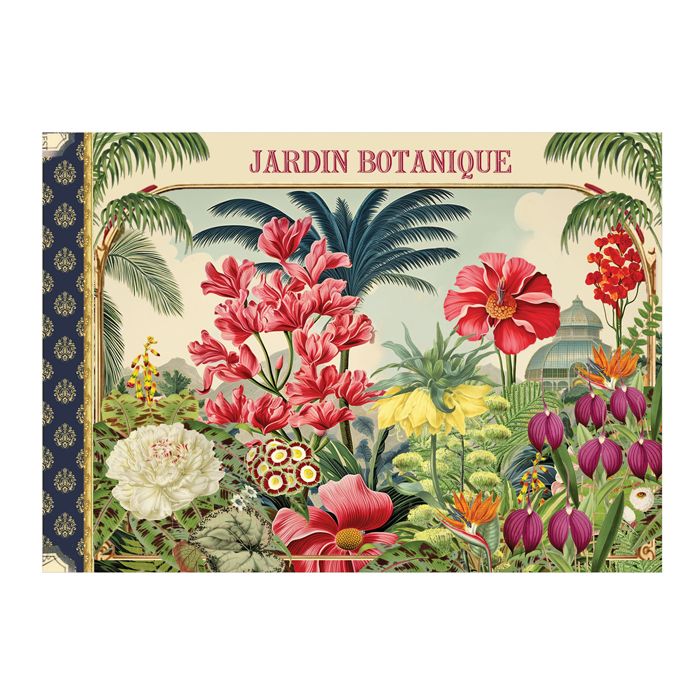 CAHIER ILLUSTRE JARDIN BOTA 21X15 CM