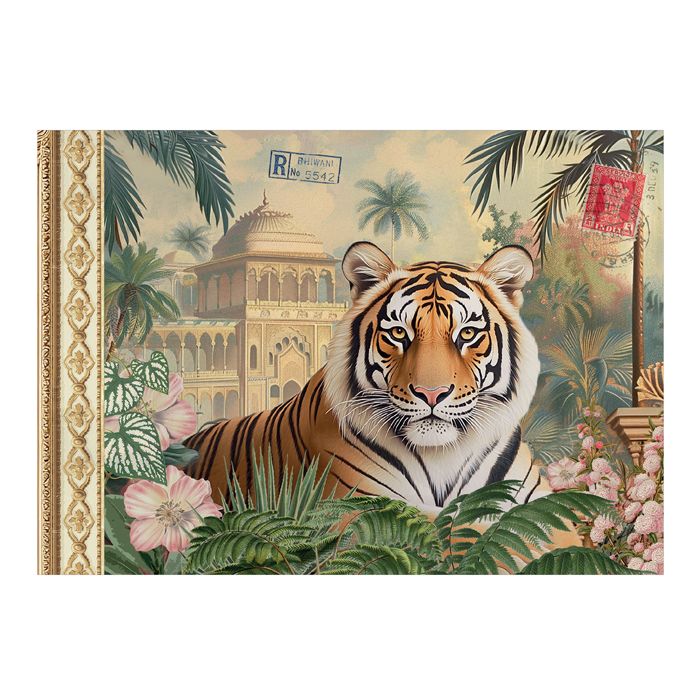 CAHIER ILLUSTRE TIGRE 21X15 CM