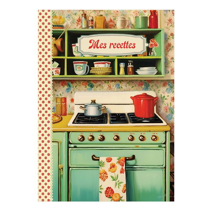CARNET RECETTES 10,5x15 CM