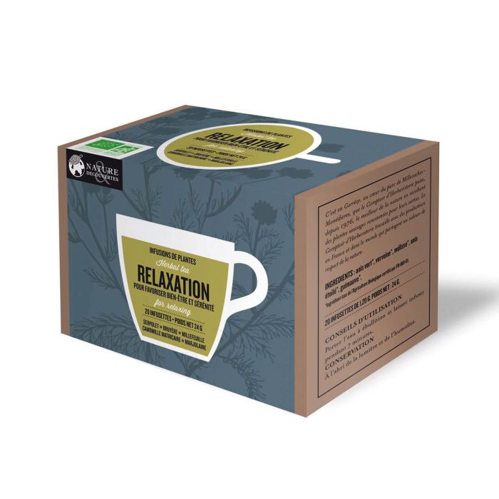 TISANE BIO RELAXATION X20 INFUSETTES