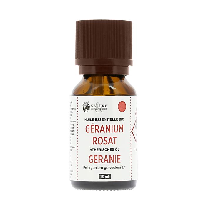 HUILE ESSENTIELLE BIO GERANIUM CLP
