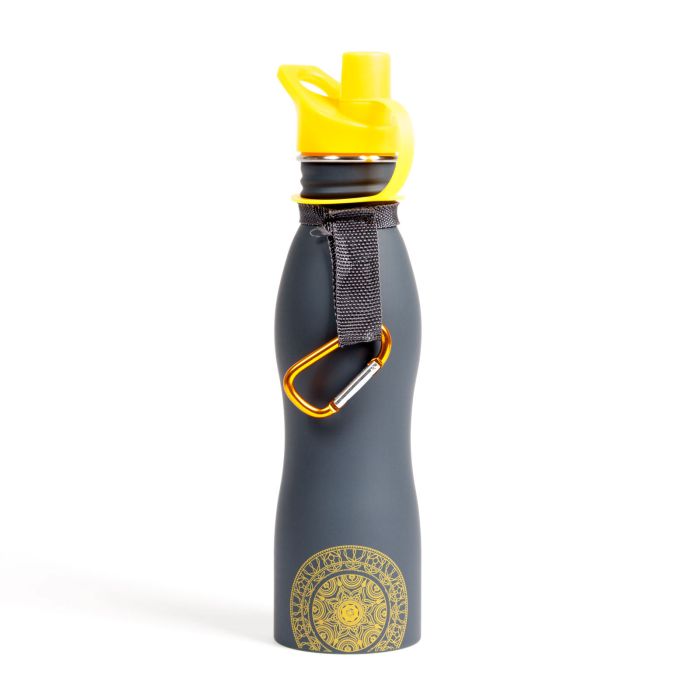 GOURDE YOGA ANTHRACITE/JAUNE