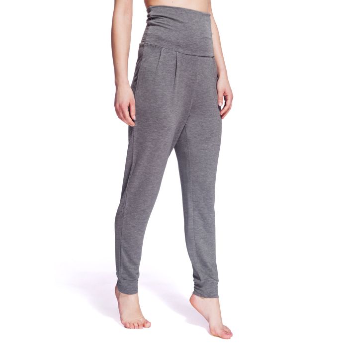 PANTALON YOGA CENDRE T.M
