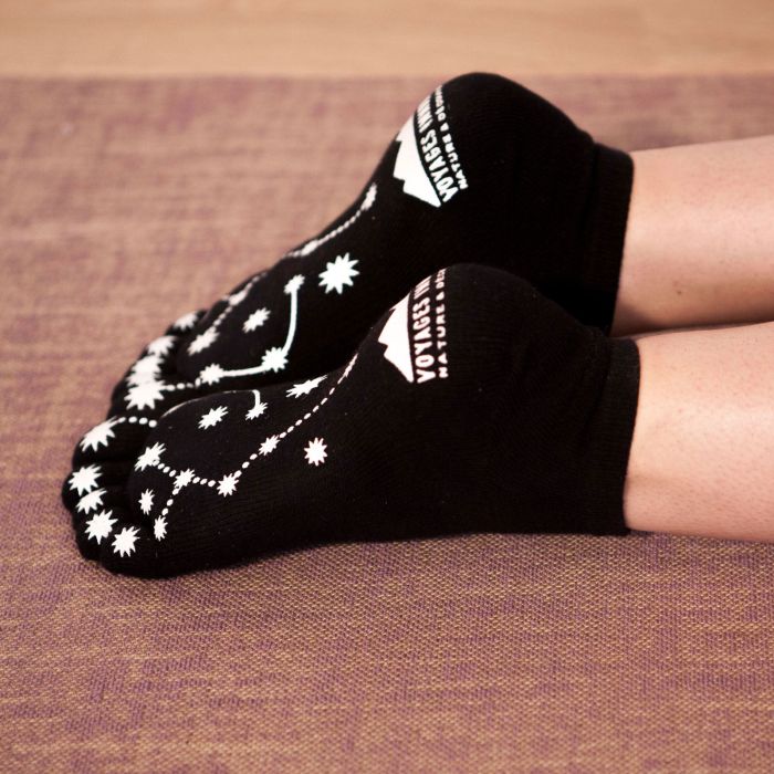 CHAUSSETTES YOGA NOIRES TU