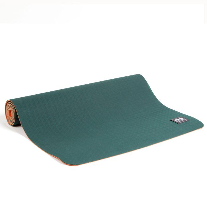 TAPIS YOGA VOY.IMMOB.VERT/ORANGE