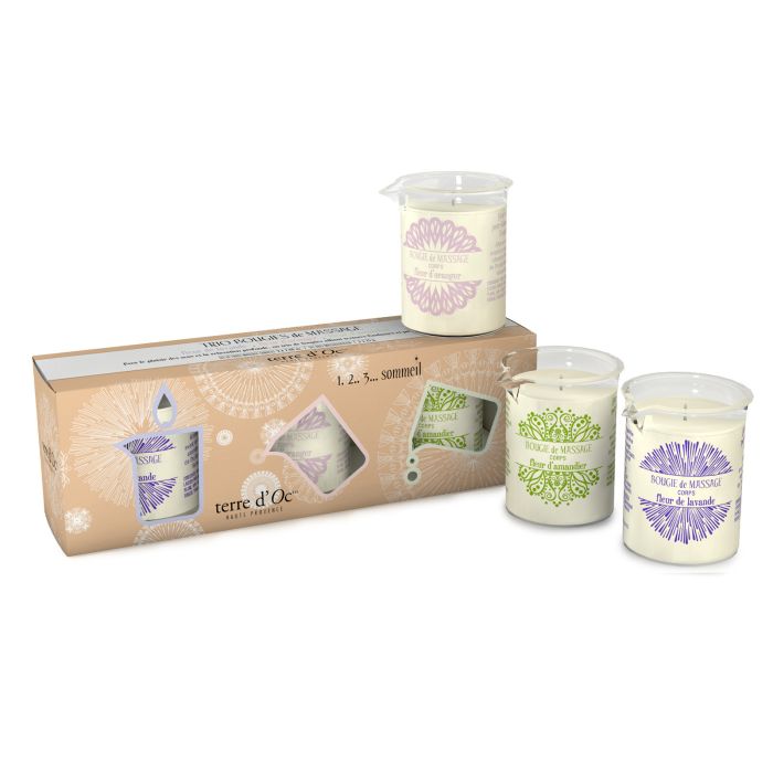 COF 3 BOUGIES MASS. 1,2,3 SOMMEIL