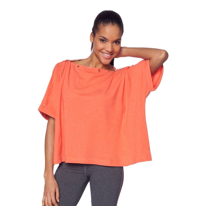 T-SHIRT MODULABLE 2 EN 1 CORAIL CHINE