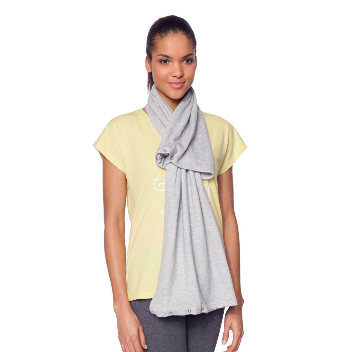 ECHARPE MODULABLE 3 EN 1 GRIS CHINE