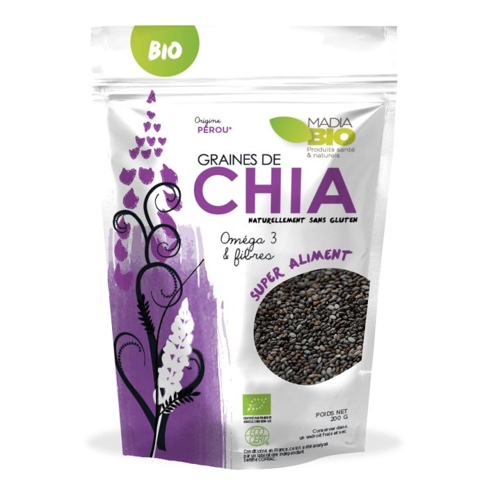 GRAINES DE CHIA BIO 200G