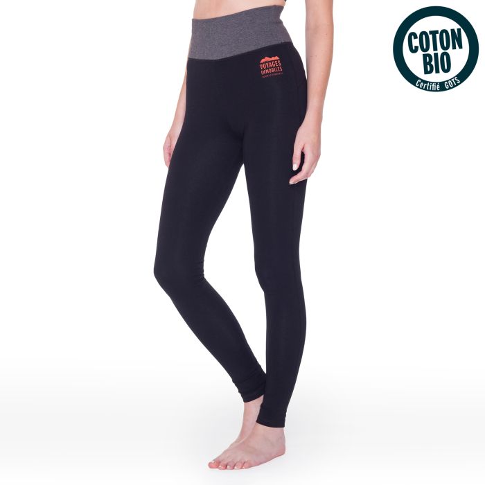 LEGGING PRANA TS GRIS CHINE/NOIR