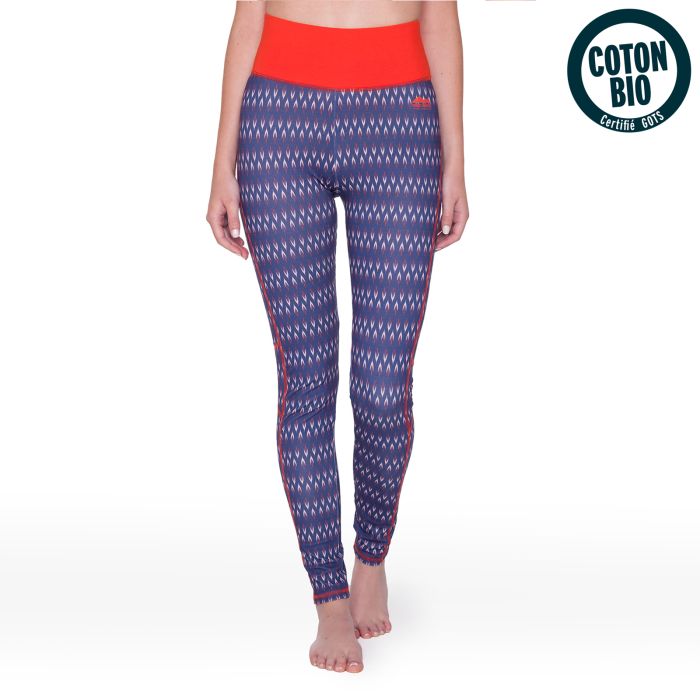 LEGGING KARMA TM ETHNIC CINABRE