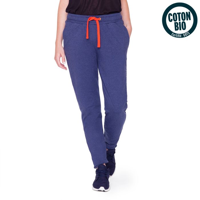 JOGG PANT TM INDIGO/GRIS CHINE