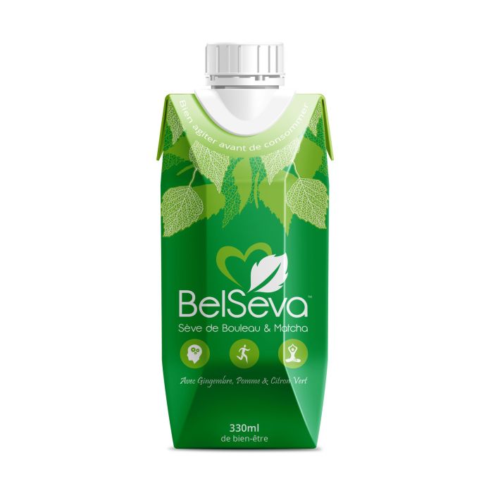 SEVE DE BOULEAU AU MATCHA 330ML