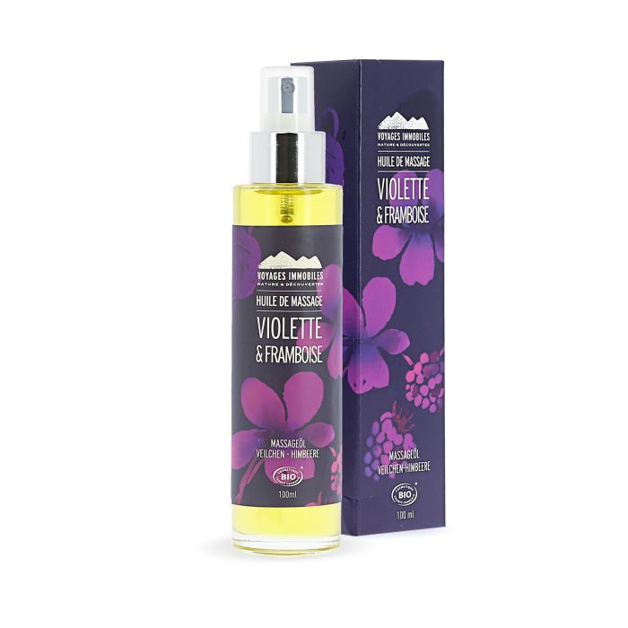 HUILE MASSAGE VIOLETTE - FRAMBOISE